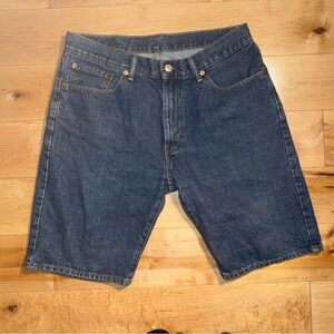 Classic Blue Denim Men's Shorts